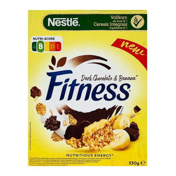 کورن فلکس طعم موز و شکلات تلخ فیتنس برند نستله Nestle خرید از مزلاین