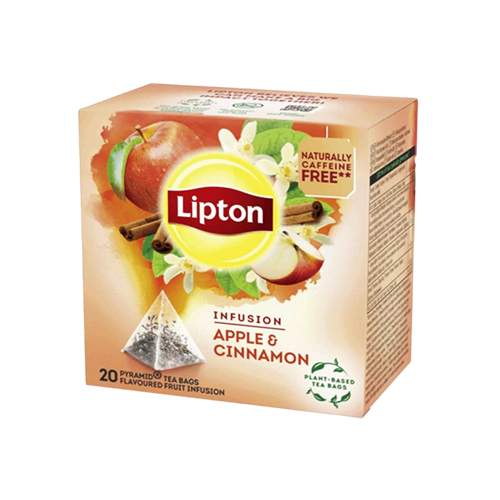 چای سیاه با تکه‌های سیب و دارچین برند لیپتون Lipton خرید از مزلاین