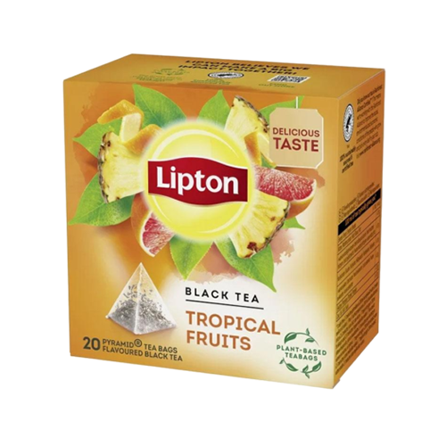 چای سیاه میوه ای برند لیپتون Lipton خرید از مزلاین