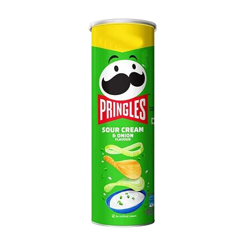 چیپس خامه و پیاز برند پرینگلز pringles خرید از مزلاین