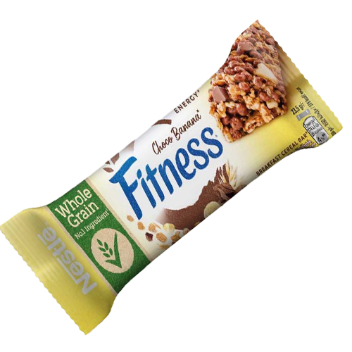 فیتنس بار رژیمی موز و شکلات برند نستله Nestle خرید از مزلاین