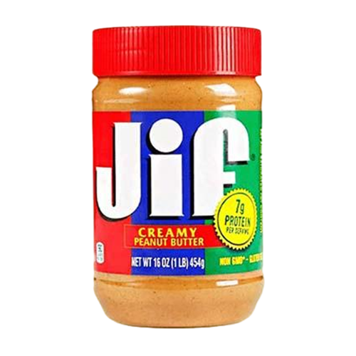 کره بادام زمینی قرمز برند جیف Jif خرید از مزلاین