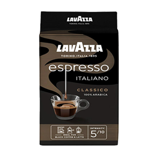 قهوه اسپرسو مناسب تمامی دستگاه های قهوه ساز ؛ قهوه اسپرسو برند لاوازا LAVAZZA خرید از مزلاین