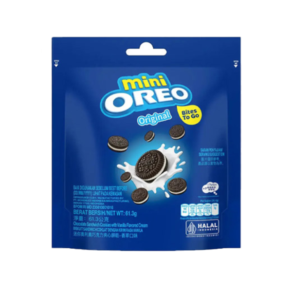 بیسکویت مینی وانیلی برند اورئو OREO خرید از مزلاین