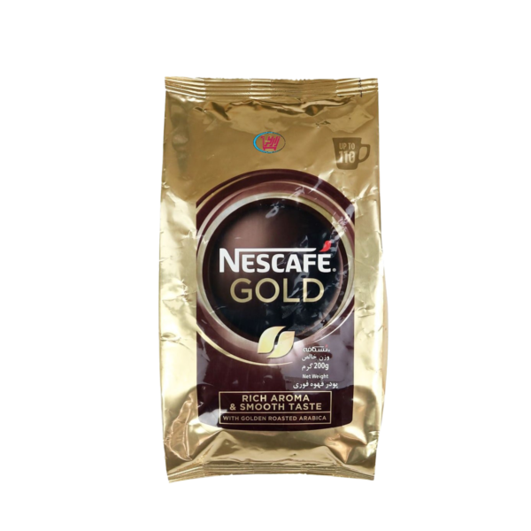 پودر قهوه فوری گلدGOLD برند نسکافه NESCAFE خرید از مزلاین