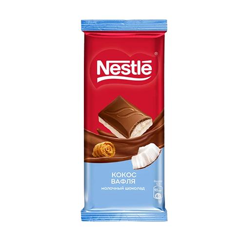 شکلات تخته ای نارگیلی برند نستله Nestle خرید از مزلاین