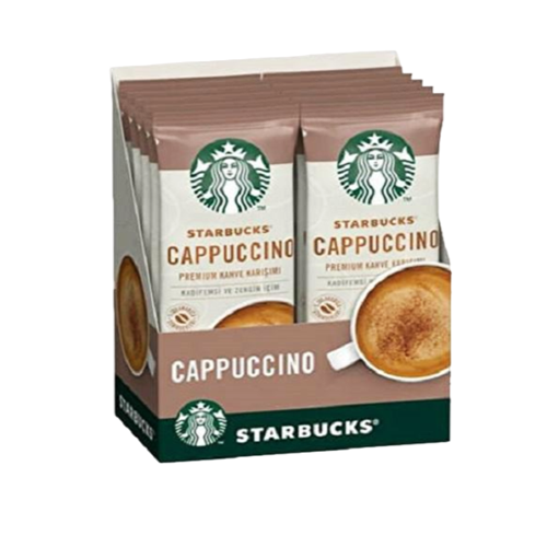 قهوه فوری کاپوچینو بسته ای برند استارباکس STARBUCKS خرید از مزلاین