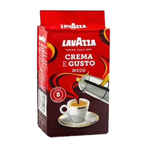 قهوه کرما اگوستو ریکو برند لاوازا LAVAZZA خرید از مزلاین