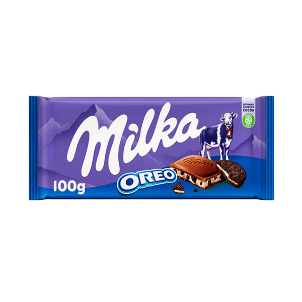 شکلات تخته ای اورئو خرد برند میلکا Milka خرید از مزلاین