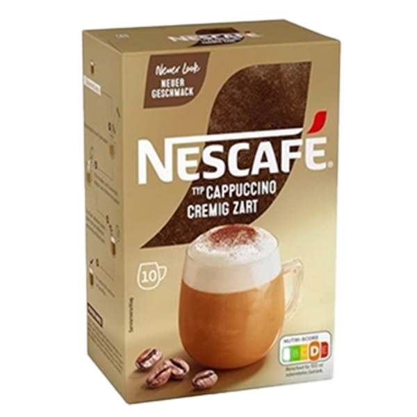 کاپوچینو فوری خامه ای برند نسکافه NESCAFE خرید از مزلاین