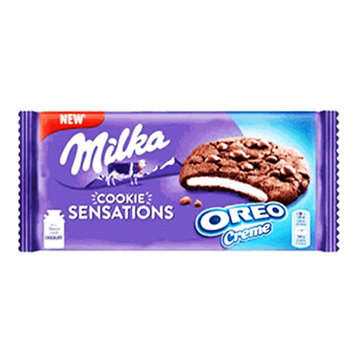 کوکی شکلاتی با طعم اورئو برند میلکا Milka خرید از مزلاین