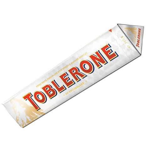شکلات سفید با مغز عسل و بادام برند تابلرون Toblerone خرید از مزلاین
