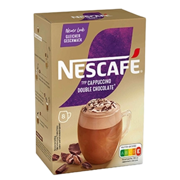 کاپوچینو دبل چاکلت برند نسکافه NESCAFE خرید از مزلاین