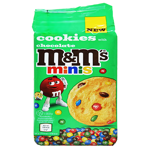 کوکی مینی با دراژه شکلاتی برند ام اند امM&M's خرید از مزلاین