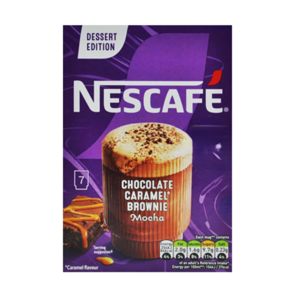 قهوه فوری شکلات کارامل براونی برند نسکافه NESCAFE خرید از مزلاین