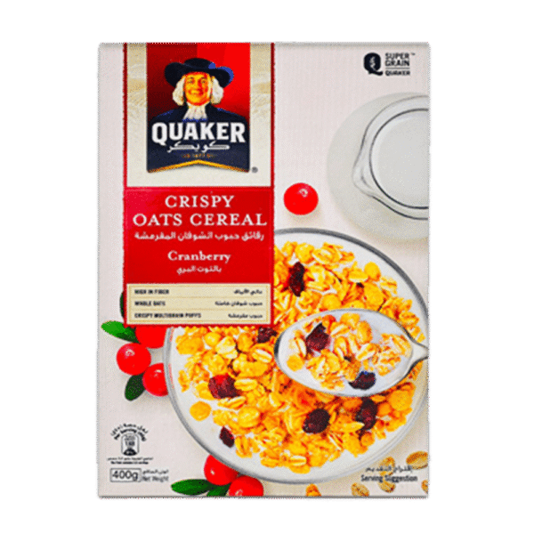 کورن فلکس با طعم کرنبری برند کواکر Quaker خرید از مزلاین