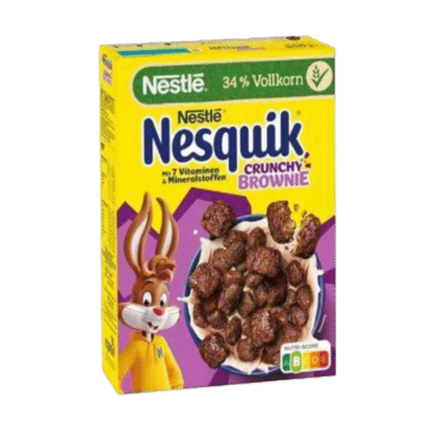کورن فلکس کرانچی براونی نسکوئیک برند نستله Nestle خرید از مزلاین