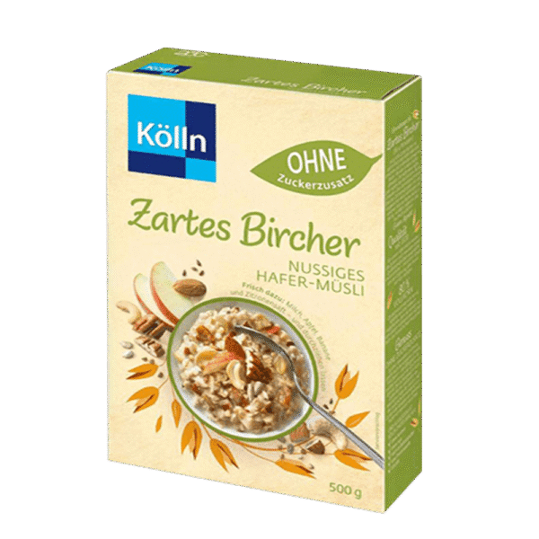 کورن فلکس موسلی سیب و آجیل برند کولن Kölln خرید از مزلاین