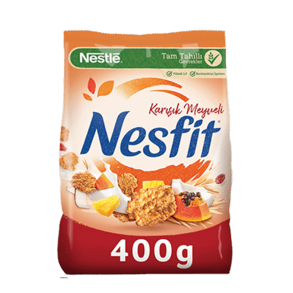 کورن فلکس میوه ای نسفیت برند نستله Nestle خرید از مزلاین
