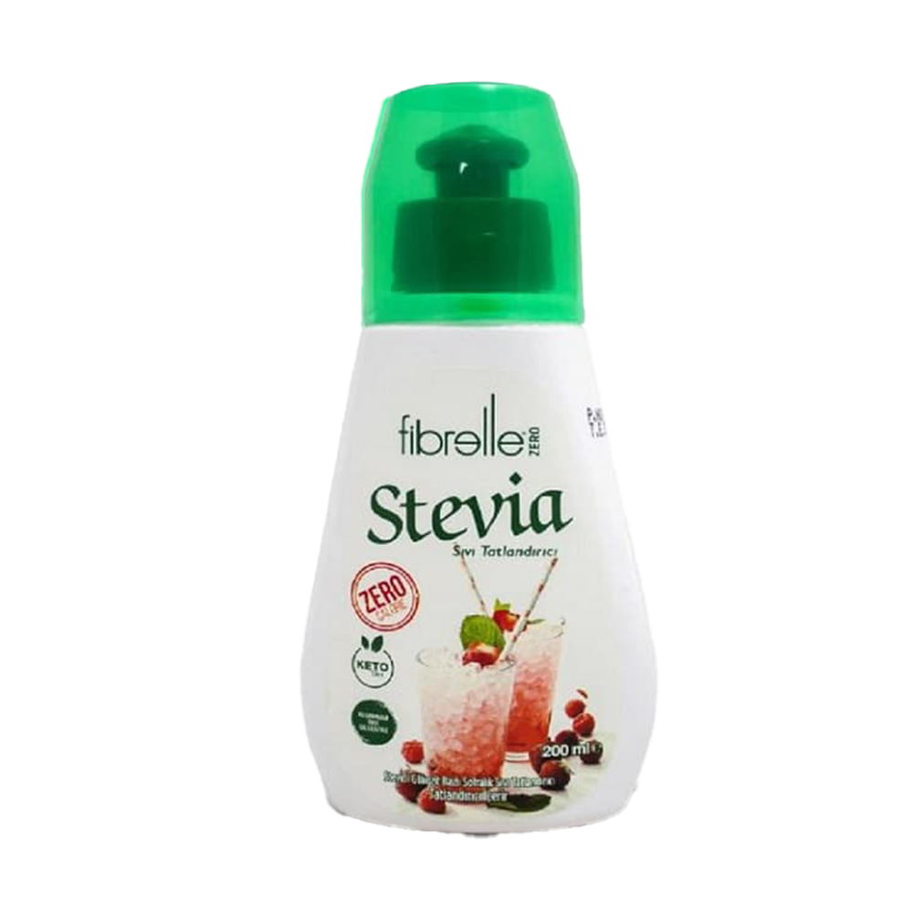 قطره شیرین کننده استویا برند فیبرله Fibrelle؛ بدون کالری، مناسب دیابتیها و رژیم کتو قطره شیرین کننده استویا برند فیبرله Fibrelle؛ بدون کالری، مناسب دیابتیها و رژیم کتو خرید از مزلاین