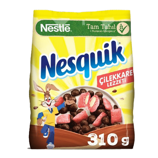 کورن فلکس توپی توت فرنگی شکلاتی نسکوئیک برند نستله Nestle خرید از مزلاین