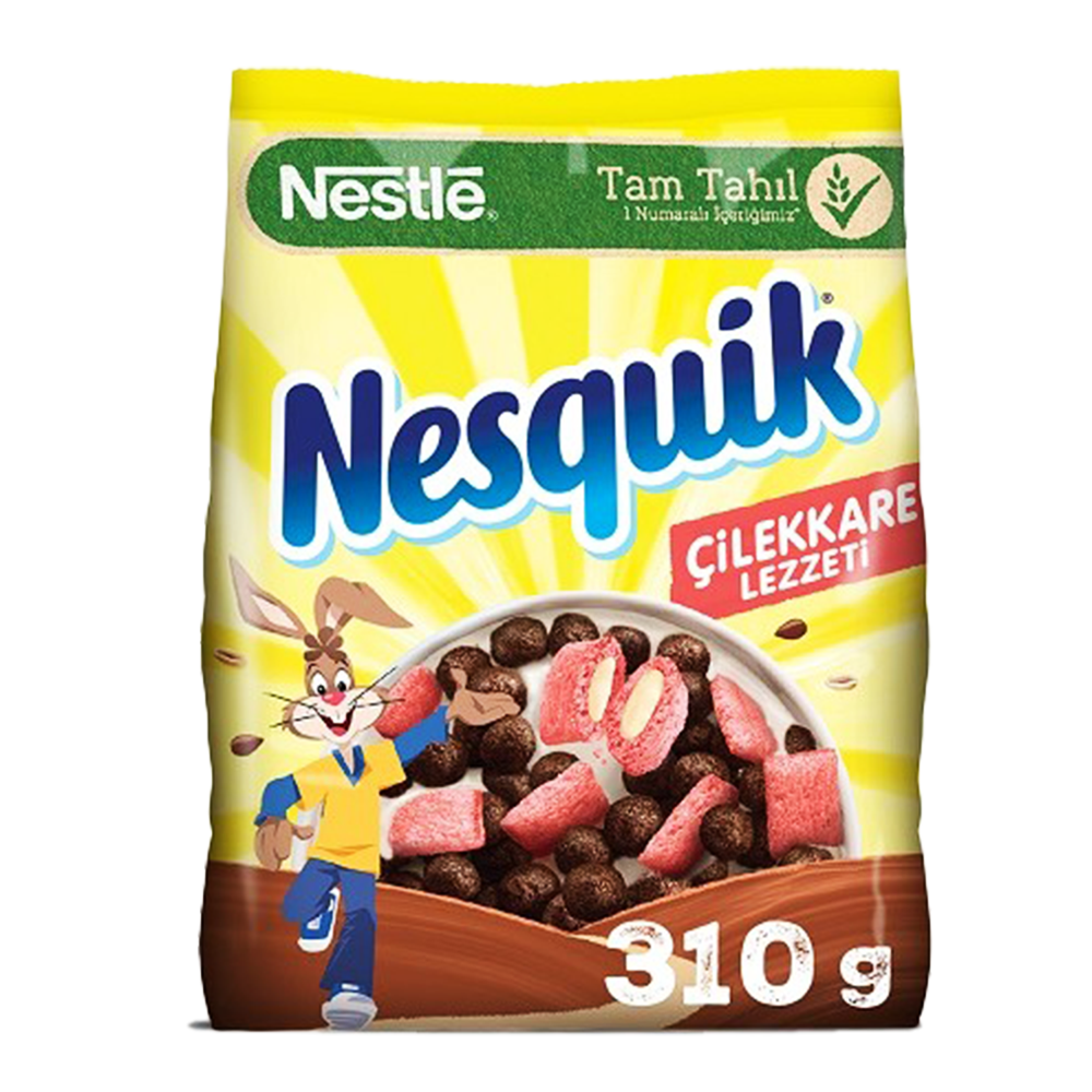 کورن فلکس توپی توت فرنگی شکلاتی نسکوئیک برند نستله Nestle خرید از مزلاین