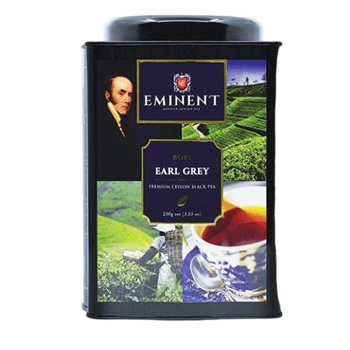 خریدچای معطر ارل گری قوطی شش ضلعی برند امیننت EMINENT خرید از مزلاین
