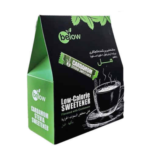 ساشه شیرین کننده اریتریتول و استویا هل بی لو below: مناسب دیابتی‌ها و رژیم کتو قیمت خرید از مزلاین
