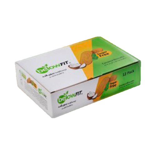 قیمت خرید بیسکویت نارگیلی بدون قند تک نفره برند بی لو below با شیرین‌کننده‌های طبیعی ، ویژه افراد دیابتی و رژیمی از مزلاین