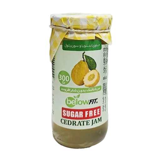 مربا بدون قند بالنگ برند بی لو below ؛ مناسب دیابتی‌ها و رژیم‌های کم‌قند. خرید از مزلاین