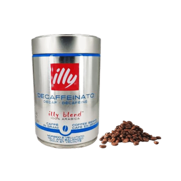 قیمت خرید قهوه دانه بدون کافئین برند ایلی ILLY از مزلاین