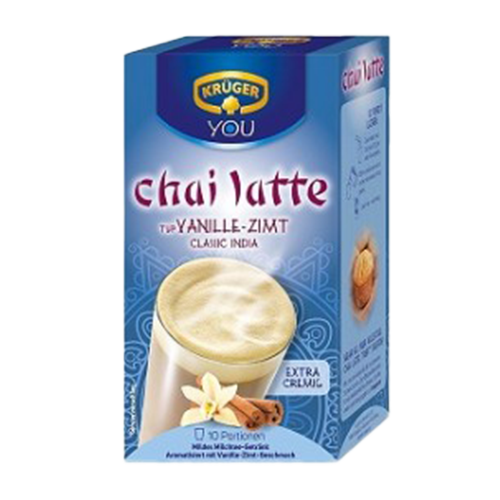 مزلاین به عنوان نوشیدنی سالم مناسب گیاه خواران و بدون گلوتن ؛ چای لاته با طعم دارچین و وانیل برند کروگر KRÜGER را به مشتریانش معرفی میکند.