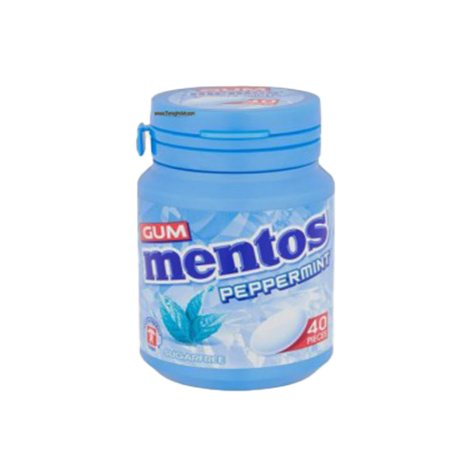آدامس منتوس mentos با طعم نعناع تند بدون شکر و رژیمی از برترین برندها خرید و ارسال از مزلاین.