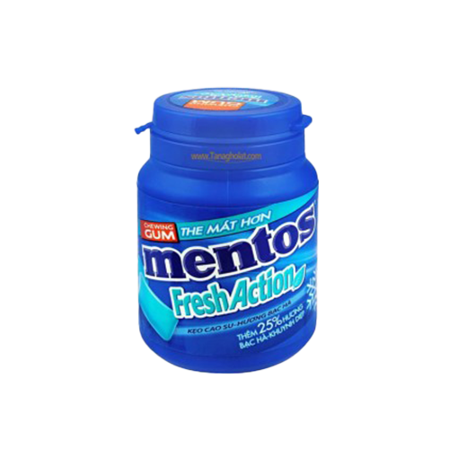 آدامس منتوس mentos فرش اکشن نعنایی خوش طعم از برترین برندها خرید و ارسال از مزلاین.