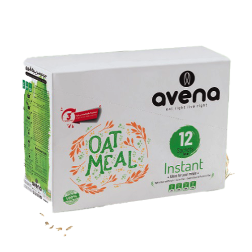 اوتمیل اونا avena ساشه ای فوری صبحانه‌ای سالم و مقوی و ارگانیک خرید از مزلاین.