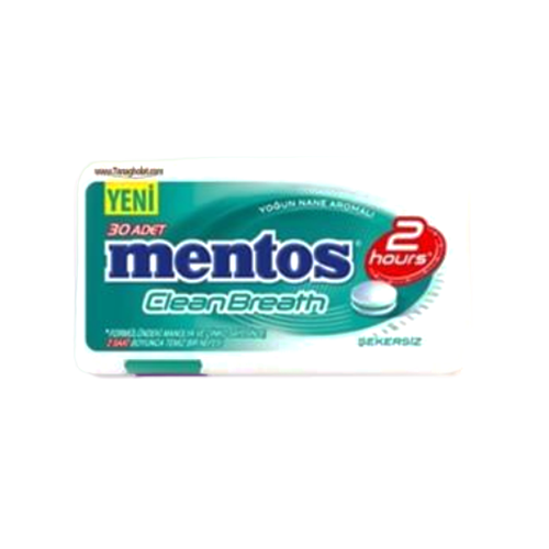 قرص خوشبوکننده دهان منتوس mentos نعنا یخی بدون شکر و بدون گلوتن، خرید و ارسال از مزلاین.