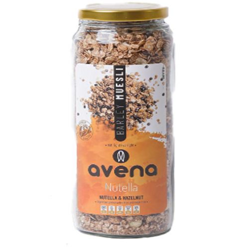موسلی اونا avena نوتلا و فندق سرشار از فیبر، آنتی‌اکسیدان خرید از مزلاین